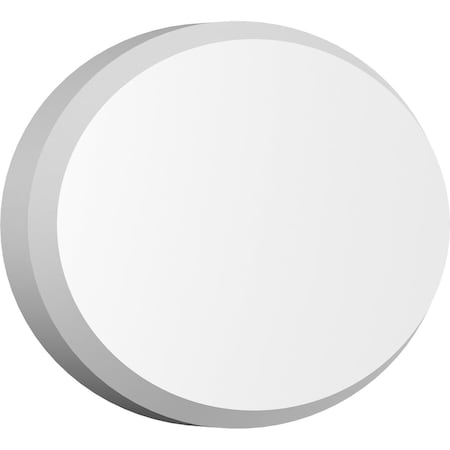 Ekena Millwork Standard Dalton Rosette with Beveled Edge, 8"W x 5 1/4"H x 3/4"P ROSP080X053X075DAL01